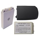 SANYO VI-2300 BATTERY - LI-ION 1400mAh/BLACK COVER