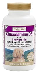 Nature Vet Glucosamine DS with Chondroitin Hip & Joint, Stage 1 (Maintenance Formula) 60 chewable tablets