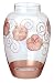 Kitchen & Housewares : Crystal Rose Quartz Hand Painted Glass Boxed Medium Tapered Vase