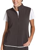 New York Laundry Women's Full Zip Mock Vest With Contrast Trim