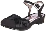 Kenneth Cole Reaction Sweet Gleam 2 Closed Toe Dress Sandal (Toddler/Little Kid),Black Mini Crepe,8.5 M US Toddler
