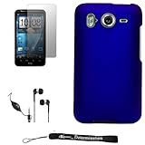 Blue Smooth Design Cover / 2 Piece Snap On Crystal Protective Hard Case for ....