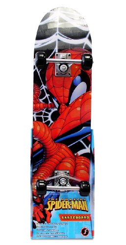  Spider-Man 28 Inch Skateboard, Red