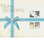 NORA ROBERTS THE BRIDAL QUARTET 4 VOLUME BOXED SET] BY Roberts, Nora Vision in White, Bed of Roses, Savor the Moment, Happily Ever After HARDCOVER (Bride Quartet, 1-4 Vision in White, Bed of Roses, Savor the Moment, Happily Ever After)