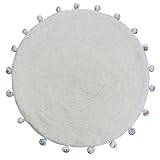 Allure Home Creations Vintage Lace Cotton Tufted Rug