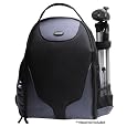 Bower Pro Digital SLR Photography BackPack for Canon Rebel XSi, XS, XTi, 40D, 50D, Nikon D40, D60, D80, D90, D200, D300, D700, Olympus E3, Evolt E-410, E-420, E-510, E-520, Pentax K2000, K200D, K20D, and Sony Alpha A200, A300, A350, A700, A900 Digital SLR Cameras