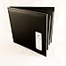 pbf Scrapbook Photo Album 12x12, Guest Book with Photo Insert, Black Scrapbook with Plastic Sleeves & Black Pages, Scrapbook Album for All Size Pictures, Memory Book, Wedding Scrapbook
