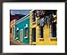 Brightly Painted Houses in Historic Centre of City, Ciudad Bolivar, Bolivar, Venezuel...