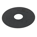 uxcell 丸ノコ用チップソー　スリットソー　ブレード　ブラック　HSS製ソー 100x1.2x27mm 108T