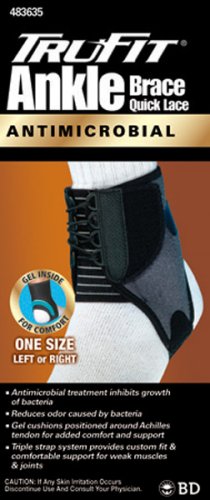 Tru-Fit Quick Lace Ankle Brace, One Size (Pack of 2) On Sale