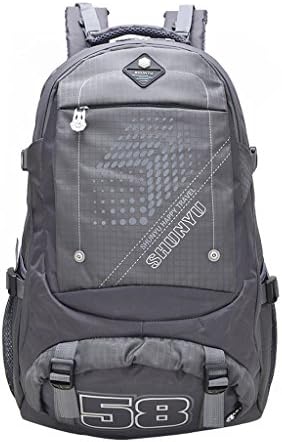 Daosen 45L Outdoor Travel Hiking Backpack Sport Bag Camping/Climbing Backpack Grey