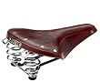 Brooks Saddles B67 Bicycle Saddle (Men's, Chrome Springs, Antique Brown) Image of Brooks Saddles B67 Bicycle Saddle (Men's, Chrome Springs, Antique Brown)