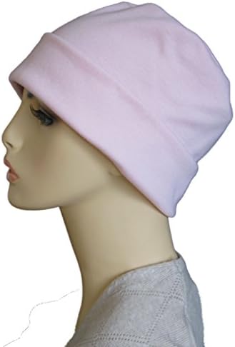 All Things Blooming Women's Soft Pink Cotton Chemo Hat Chemo Cap Cancer Headwear