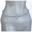 Back Belly Chains in Sterling Silver Length 35 inches (b273)