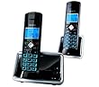 Alcatel Versatis D300 Duo T�l�phone sans-fil avec combin� suppl�mentaire Noir
