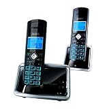 Alcatel Versatis D300 Duo T�l�phone sans-fil avec combin� suppl�mentaire Noirpar Alcatel