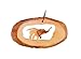 Olive Wood Bark Ornament - Elephant