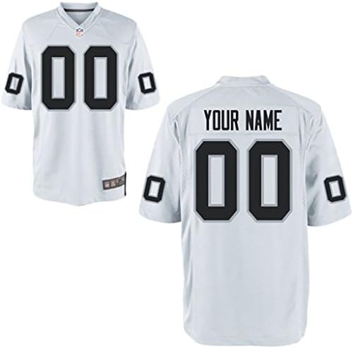 Youth Oakland Raiders Customized Game-white Jerseys Horace Miller Size L