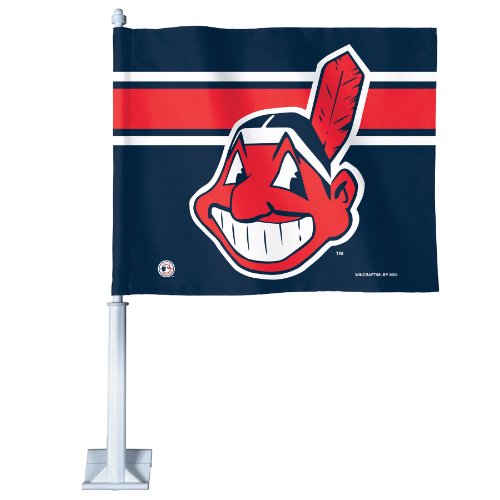 MLB Cleveland Indians Car Flag