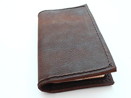Genuine Handmade Cowhide Leather Grainy Wallet Case for iPhone 6 Plus 5.5" inch Luxury, Handmade Stylist, Protect against Dirt, 3 Card Slots, 2 Big Compartments, Scratches Resistance, Hand Stitches, New, Free Shipping, PXV