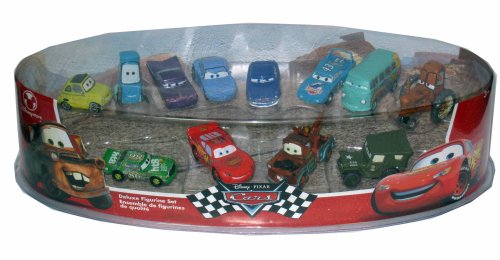 Childrens Toyshop  Toys : Disney Pixar Cars 12 Piece Figurine Double Set with Mcqueen & More
