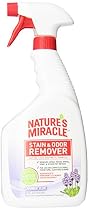 Nature's Miracle Stain & Odor Remover, Lavender Scent, 32-Ounce Spray (5385)
