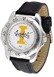 Idaho Vandals Suntime Mens Sports Watch w/ Leather Band - NCAA College Athletics