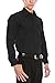 JC DISTRO Men's Regular Fit Dress Shirt w/Pocket 20-20.5 Neck-36/37Sleeve (4XL) Black