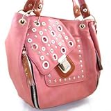 Nicole Lee Handbags Nyla Purses Metal Eyelet Fashion Hobo Bag