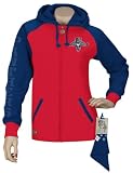 Florida Panthers Women's Letterman Full-Zip Fleece Hooded Sweatshirt