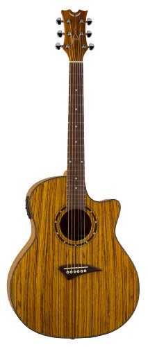 Dean Exotica Acoustic-Electric Guitar Zebra Wood