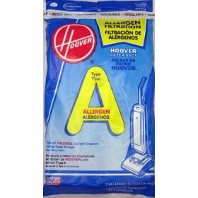 Package of 10 Genuine Hoover Type A MicroFilter Bags
