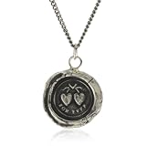 Pyrrha Hearts Silver 18 chain