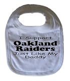 Oakland Raiders Bib Funny Bib Personalized Bib