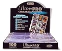 100 Ultra Pro 9-pocket Storage Sheets for Trading Cards & Other Sports Cards