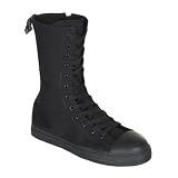 TYRANT-201ST, Canvas Calf Steel Toe Sneaker Boot by Demonia
