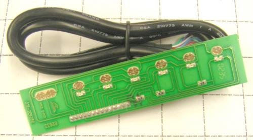 Dacor 82633 KEYBOARD, PRINTED CIRCUIT BOARD (PCB) ASSEMBLY