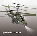 Apache AH-64 Military RC Helicopter
