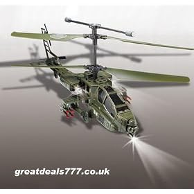 Apache AH-64 Military RC Helicopter