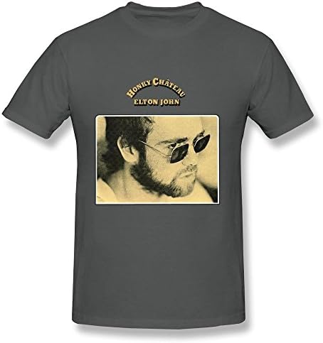 HKIAF Elton John Wonderful Crazy Night Cotton T Shirt For Men DeepHeather