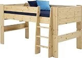 Steens 29061319 Spielbett SFK 113 x 206 x 114 cm Kiefer massive, natur lackiert