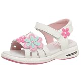 Stride Rite Toddler/Little Kid TT Sophia Sandal,White/Pink,7.5 W US Toddler