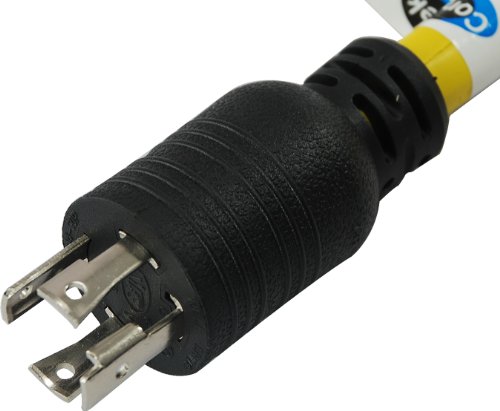Conntek 14300 RV Power Cord 4-Foot RV 50 Amp Male Jamaica