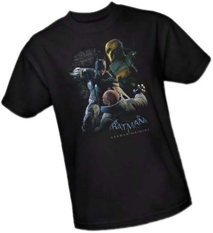 Punch -- Batman Arkham Origins Adult T-Shirt, XX-Large