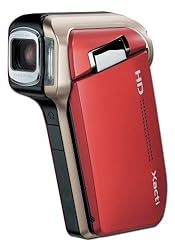 Sanyo Xacti HD700 7MP MPEG-4 High Definition 720p Camcorder with 5x Optical Zoom (Red)