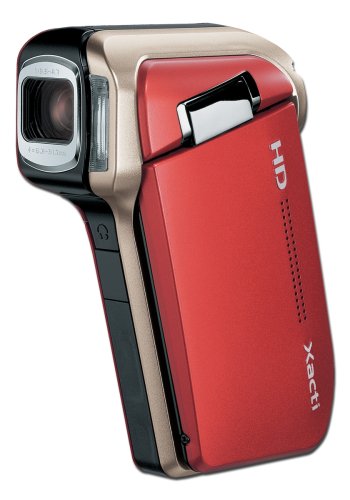 Sanyo Xacti HD700 7MP MPEG-4 High Definition 720p Camcorder with 5x Optical Zoom (Red)