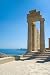 Temple of Athena Lindia at Lindos, Rhodes, Greece - 36"H x 24"W - Peel and Stick Wall Decal by Wallmonkeys