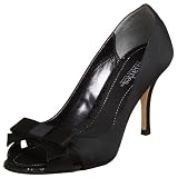  : Charles by Charles David Women's Tux Peep Toe Sandal,Black,5.5 M US