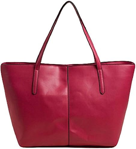 Esbag Fashion Shoulder Hobo Tote Handbag Large Red-velvet
