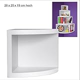 Suchergebnis auf Amazon.de für: eckregale regal ecke ...